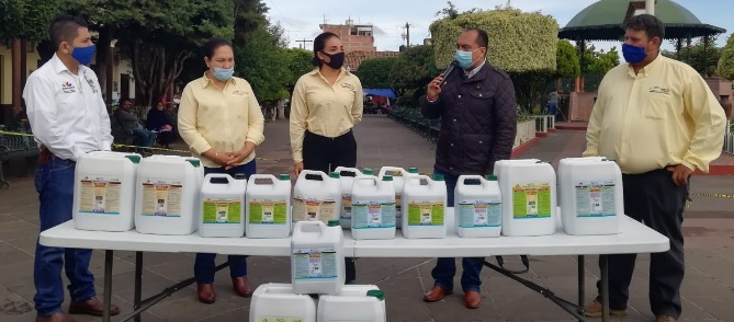 Comunidades indígenas de Tangamandapio se suman a Agricultura Sustentable