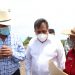 José Luis Cruz Lucatero y Silvano Aureoles ponen en marcha la planta tratadora de aguas en Apatzingán