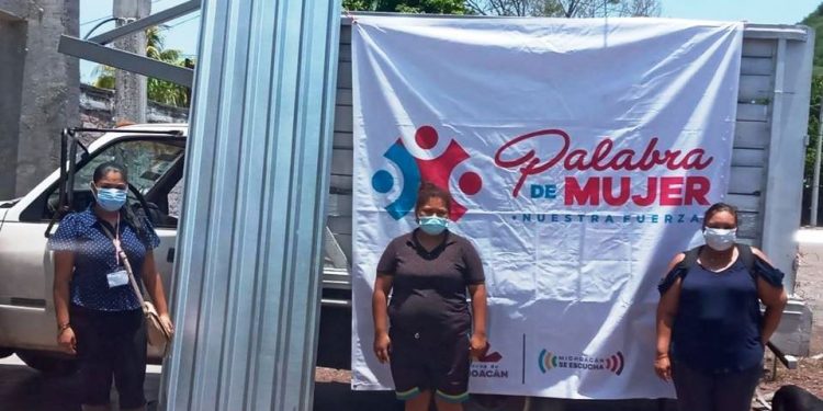 Liberan apoyo a mujeres del Valle de Apatzingán; Marco Antonio González Mendoza