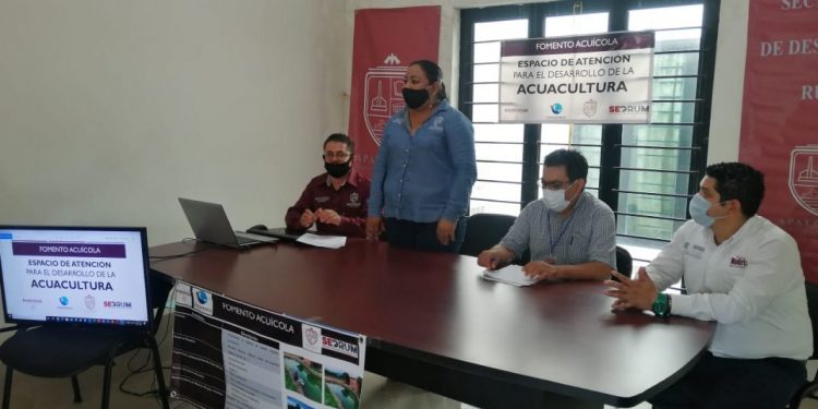 Abren espacio de atención para el desarrollo de la acuacultura en Apatzingán