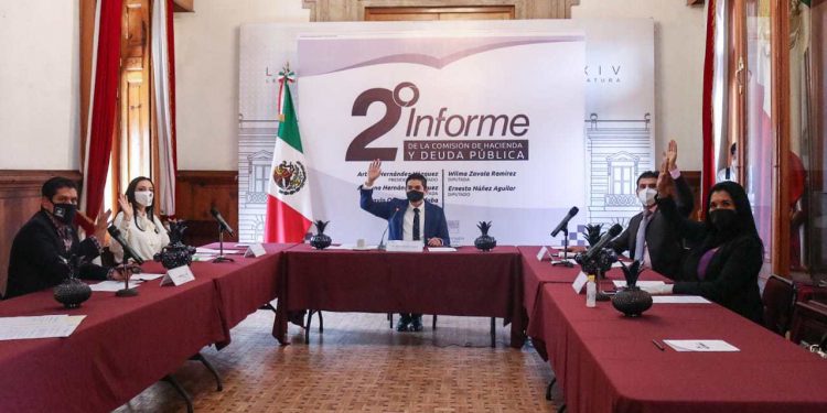 Comisión de Hacienda y Deuda Pública desahogó la totalidad de asuntos turnados durante Segundo Año Legislativo