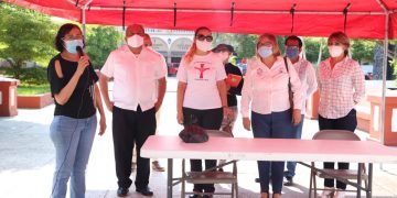 En Apatzingán instalan Centro de Acopio para desplazados del municipio de Aguililla