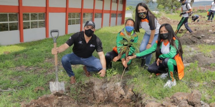 Humberto González gestiona árboles frutales para instituciones educativas del Distrito de Puruándiro
