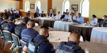 Región de Ciudad Hidalgo punta de trabajo en Mesas de Seguridad Regionales