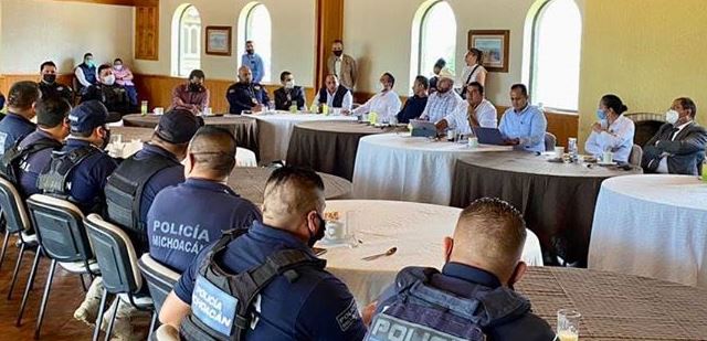 Región de Ciudad Hidalgo punta de trabajo en Mesas de Seguridad Regionales