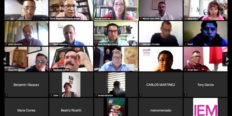 DIALOGAN INSTITUCIONES ELECTORALES  CON MIGRANTES MICHOACANAS Y MICHOACANOS