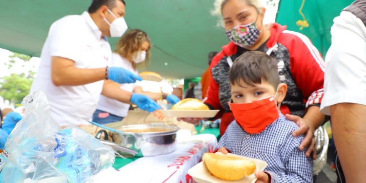 Entregadas 180 mil comidas durante pandemia, por Juan Carlos Barragán