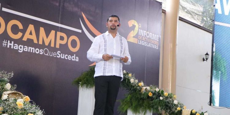 Octavio Ocampo en gestión otorgó más de 30 mil apoyos