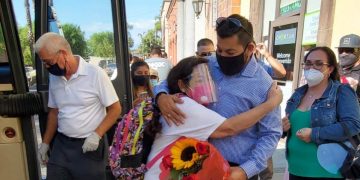 Se reencuentran Palomas Mensajeras con sus familiares en Estados Unidos