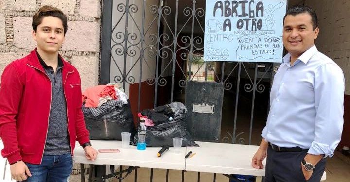 Chavos Red y Vanguardia Juvenil Agrarista impulsan con éxito su campaña Abriga a Otro