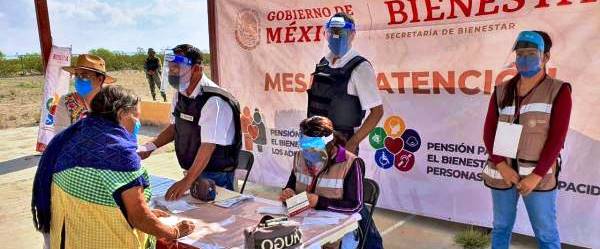 Inicia el 3 de noviembre pago de las Pensiones para el Bienestar en todo el país