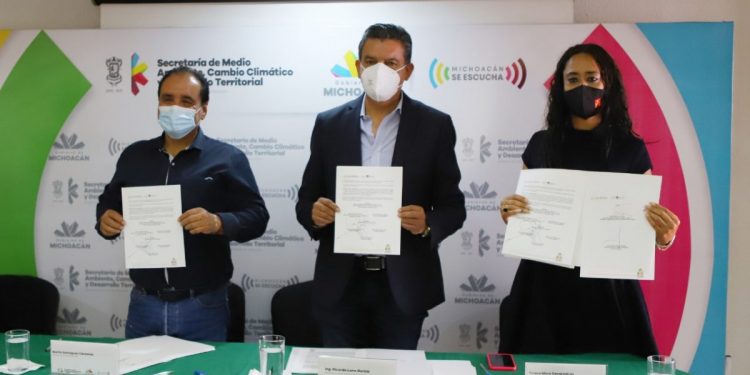Zamora y Semaccdet firman convenio con BANOBRAS para constituir un organismo de manejo de residuos sólidos