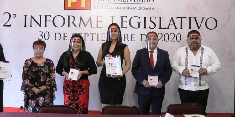 Entrega GPPT segundo informe de actividades legislativas