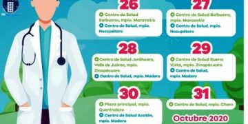 Serán atendidos 6 municipios a través de Convoyes de la Salud