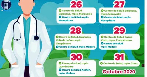 Serán atendidos 6 municipios a través de Convoyes de la Salud