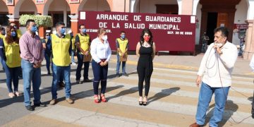 Inician trabajos los Guardianes de Salud Municipal en Apatzingán