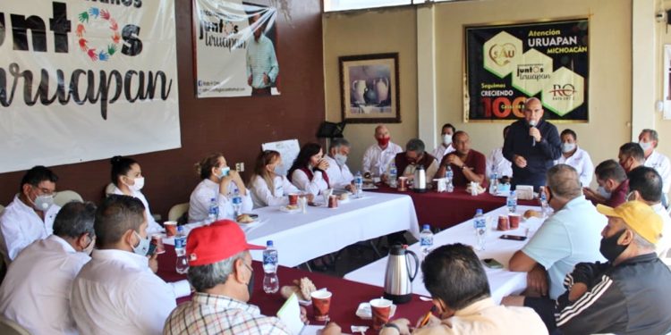 Consejeros de Morena dan espaldarazo a Rafa Ortiz con Reconstruyamos Juntos Uruapan