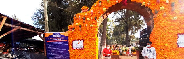 Reconocen SSM y Sectur estrategia operativa contra COVID-19 en zona Lacustre durante Noche de Muertos