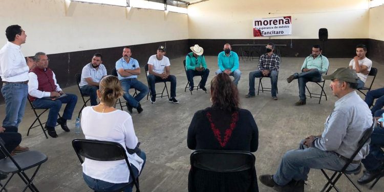 José Luís Mata Álvarez resalta la presencia de Morena en el Distrito 12