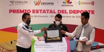 Entrega Silvano Aureoles Premio Estatal del Deporte