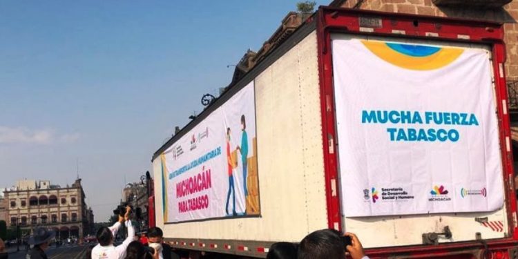 Se cumplió la meta en la colecta de apoyo a damnificados de Tabasco