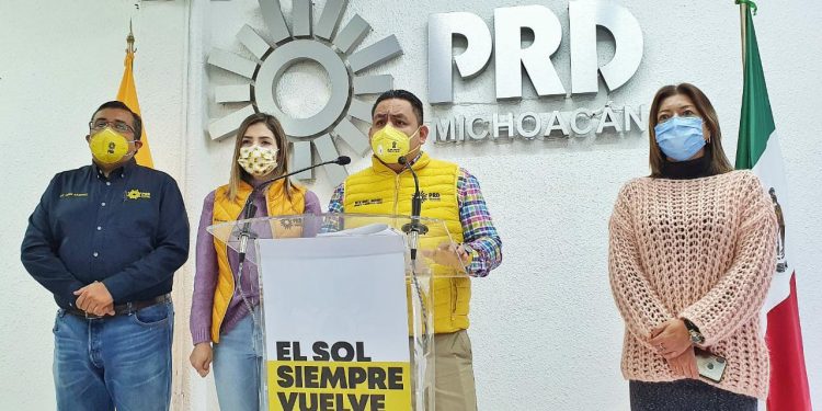 Reconoce el PRD Estatal, postura del Senador Antonio García al sumarse al Equipo por Michoacán