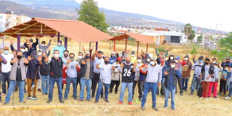 Suma Juan Carlos Barragán, más empresas recolectoras a su programa de mejora de espacios públicos