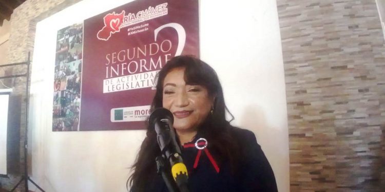 Informar a la sociedad el compromiso y eje central de la Diputada Federal María Chávez Pérez