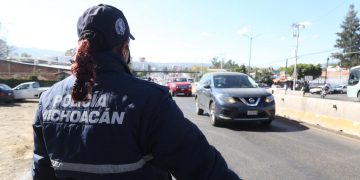 Ante Bandera Roja, promueve SSP medidas preventivas para mitigar COVID-19 en Morelia