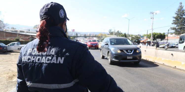 Ante Bandera Roja, promueve SSP medidas preventivas para mitigar COVID-19 en Morelia