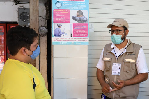 Fortalece SSM acciones informativas sobre COVID-19