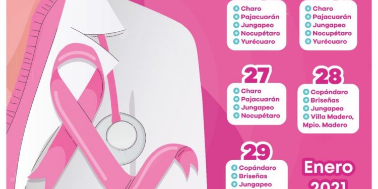 Recorrerán 11 municipios unidades móviles de mastografía: SSM