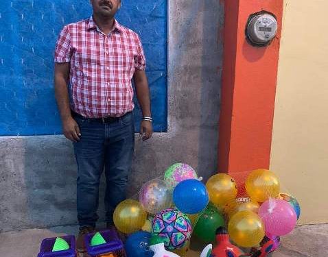 El empresario Josafat Bautista González se une a la donación de Juguetes a favor de los infantes vulnerables