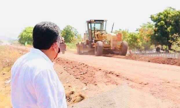 Gobierno de José Luís Cruz Lucatero con respaldo total a zona rural de Apatzingan