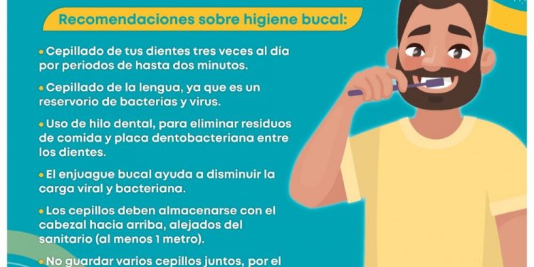 Salud bucal, importante durante epidemia por COVID-19