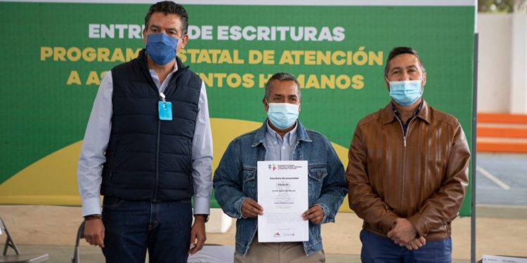 Gestiona y entrega Semaccdet 125 escrituras en Pátzcuaro