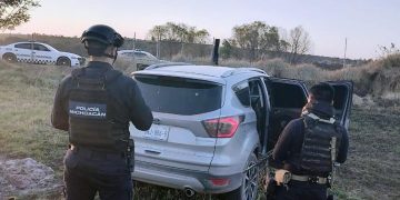 Aseguran SSP y GN 25 cilindros de oxígeno medicinal con reporte de robo y 5 vehículos