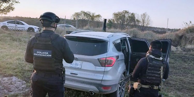 Aseguran SSP y GN 25 cilindros de oxígeno medicinal con reporte de robo y 5 vehículos