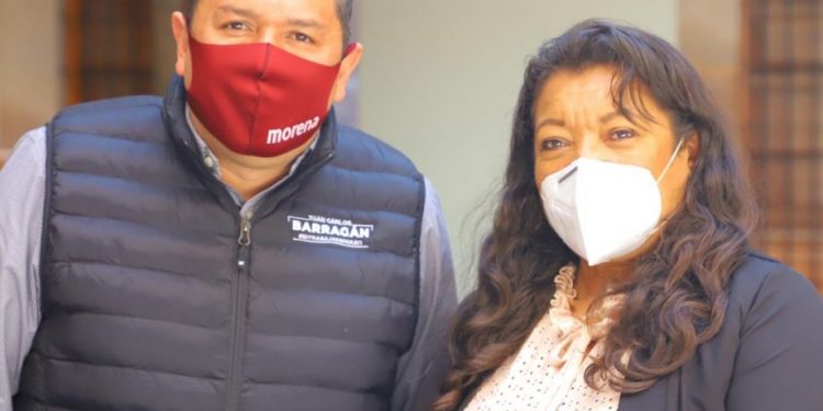 Se integra la diputada federal María Chávez al proyecto de Juan Carlos Barragán por Morelia