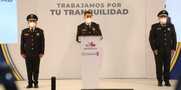 Vigilan más de 3 mil elementos de Policía Michoacán cumplimiento a normas sanitarias