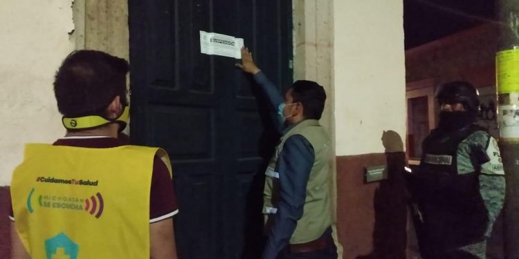 Suspendidos 4 establecimientos en Morelia por no acatar medidas sanitarias