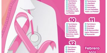 Detección oportuna de cáncer de mama, a través de mastógrafos móviles de la SSM