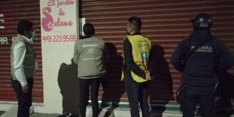 Suspendidos siete establecimientos por incumplir medidas en Morelia