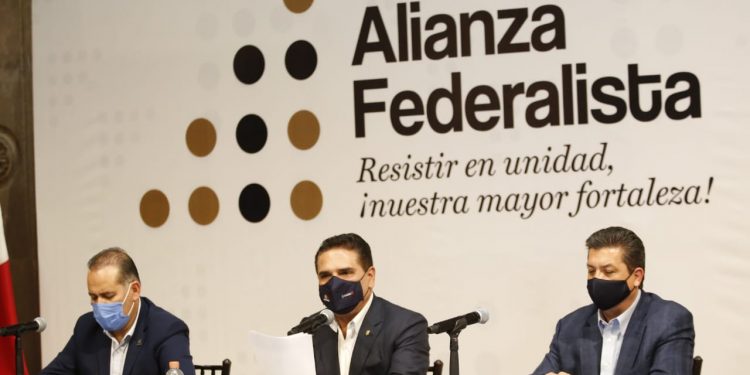 Acepta Alianza Federalista pacto; pide excluir a Servidores de la Nación del plan de vacunas