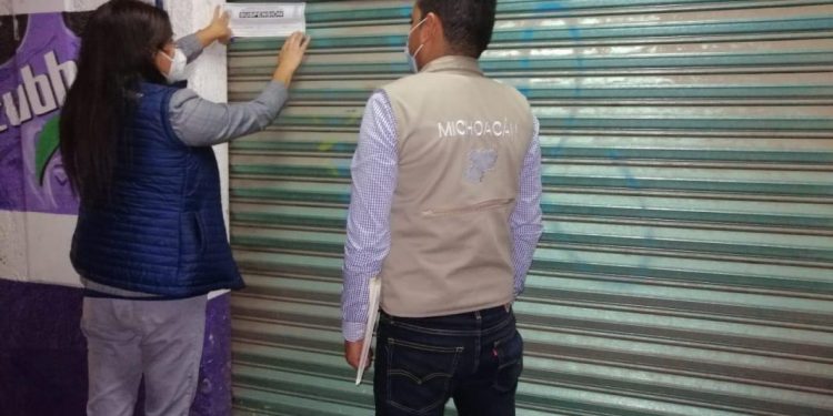 Suspendidos 6 establecimientos en Morelia por incumplir medidas