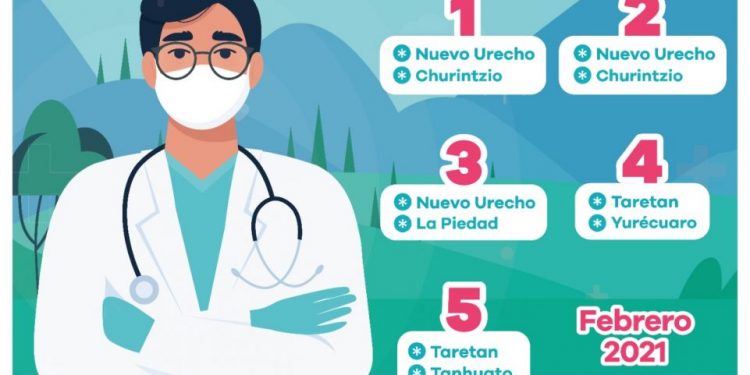 Informa SSM ubicación de convoyes de la salud del 1 al 5 de febrero