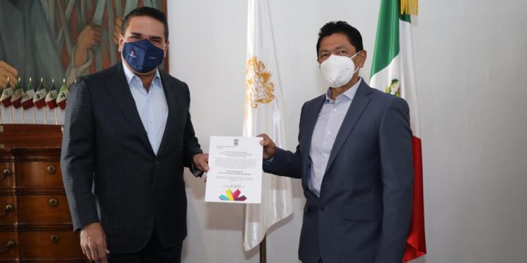 Nombra Gobernador a Gustavo Sánchez nuevo titular de Cofom