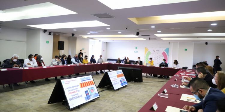 Acuerdan reforzar medidas sanitarias para frenar el COVID-19 en Morelia