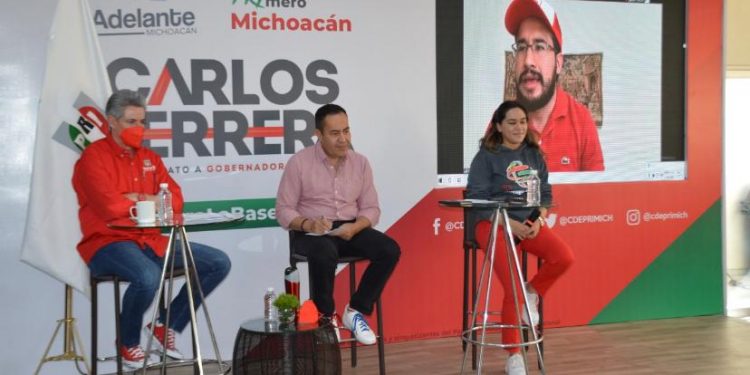 La juventud michoacana tendrá espacios de participación política: Carlos Herrera