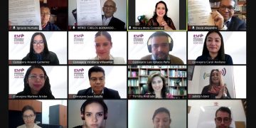 FIRMAN CONVENIO DE COLABORACIÓN INSTITUCIONES ELECTORALES CON EL SMRYTV